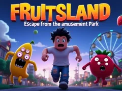 Gêm Fruits Land: Escape from the Amusement Park ar-lein