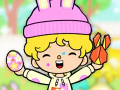 Gêm Jigsaw Puzzle: Toca Boca Easter ar-lein