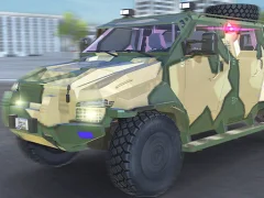 Gêm Police Car Armored ar-lein