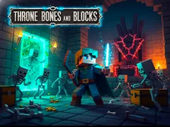 Gêm Throne Bones And Blocks ar-lein