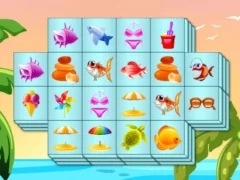 Gêm Summer Mahjong ar-lein