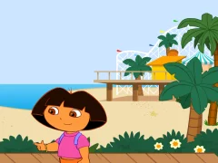 Gêm Dora The explorer Carnival 2 Boardwalk Adventure ar-lein