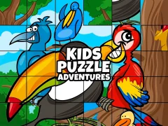 Gêm Kids Puzzle Adventures ar-lein