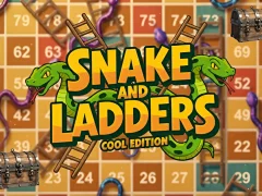 Gêm Snake and Ladders Cool Edition ar-lein