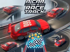 Gêm A Car on a Race Track ar-lein