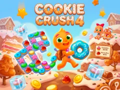Gêm Cookie Crush 4 ar-lein