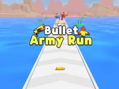 Gêm Bullet Army Run ar-lein