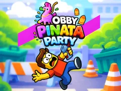 Gêm Obby Pinata Party ar-lein