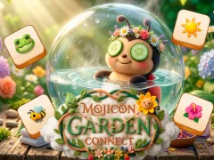 Gêm Mojicon Garden Connect ar-lein