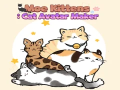 Gêm Moe Kittens Cat Avatar Maker ar-lein