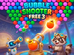 Gêm Bubble Shooter Free 3 ar-lein