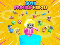 Gêm Guys Stumble Heroes ar-lein
