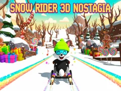 Gêm Snow Rider 3D Nostalgia ar-lein