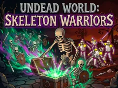 Gêm Undead World: Skeleton Warriors ar-lein