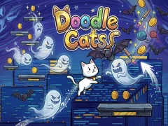 Gêm Doodle Cats ar-lein