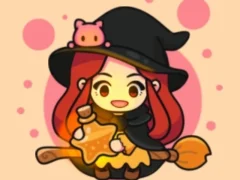 Gêm Potion Merge Witch ar-lein