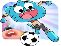 Gêm Gumball Soccer Game ar-lein