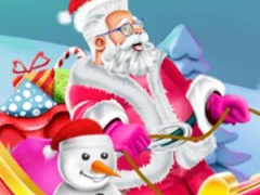 Gêm Design santas sleigh ar-lein