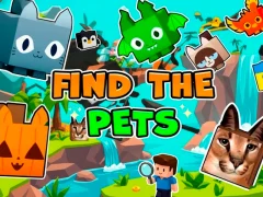 Gêm Find the Pets ar-lein