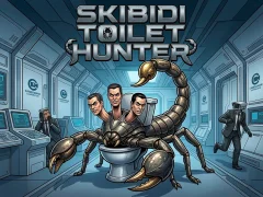 Gêm Skibidi Toilet Hunter ar-lein
