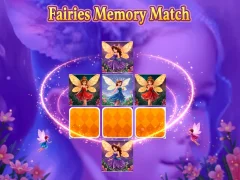 Gêm Fairies Memory Match ar-lein