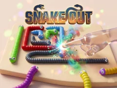 Gêm Snake Out ar-lein