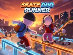 Gêm Skate Duo Runner ar-lein