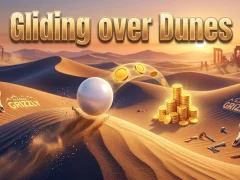 Gêm Gliding over Dunes ar-lein