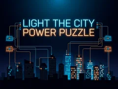 Gêm Light the City Power Puzzle ar-lein