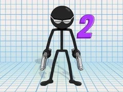 Gêm Gun Fu Stickman Edition 2 ar-lein