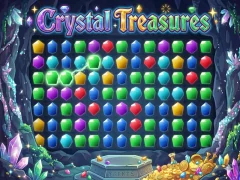 Gêm Crystal Treasures ar-lein