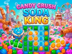 Gêm Candy Crush Soda King ar-lein