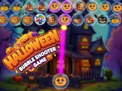 Gêm Halloween Bubble Shooting Game ar-lein