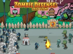 Gêm Zombie Defense: Last Stand ar-lein