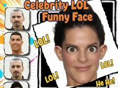 Gêm Celebrity LOL Funny Face ar-lein