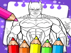 Gêm Batman Beyond Coloring Book ar-lein