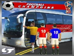 Gêm Football Players Bus Transport ar-lein