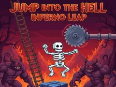Gêm Jump Into the Hell Inferno Leap ar-lein