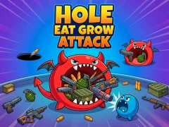 Gêm Hole Eat Grow Attack ar-lein