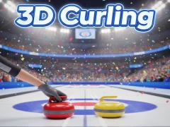 Gêm 3D Curling ar-lein