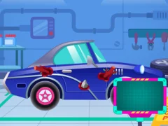 Gêm Car Care Repair DuDu Mechanic ar-lein