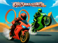 Gêm Crazy Bike Stunts PvP ar-lein