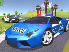 Gêm Police Car Simulator 3d ar-lein