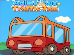 Gêm Animal Bus Traffic Jam ar-lein