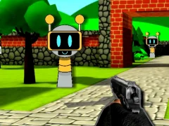 Gêm Sprunki 3D Shooter ar-lein