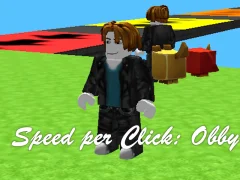 Gêm Speed per Click: Obby ar-lein