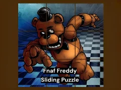 Gêm Fnaf Freddy Sliding Puzzle ar-lein