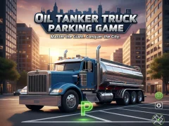 Gêm Oil Tanker Truck Parking Game ar-lein