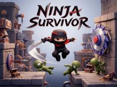 Gêm Ninja Survivor ar-lein