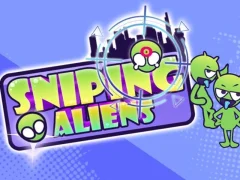 Gêm Sniping aliens ar-lein